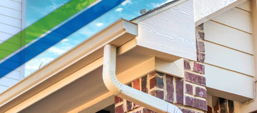 Protect your home with efficient gutters.